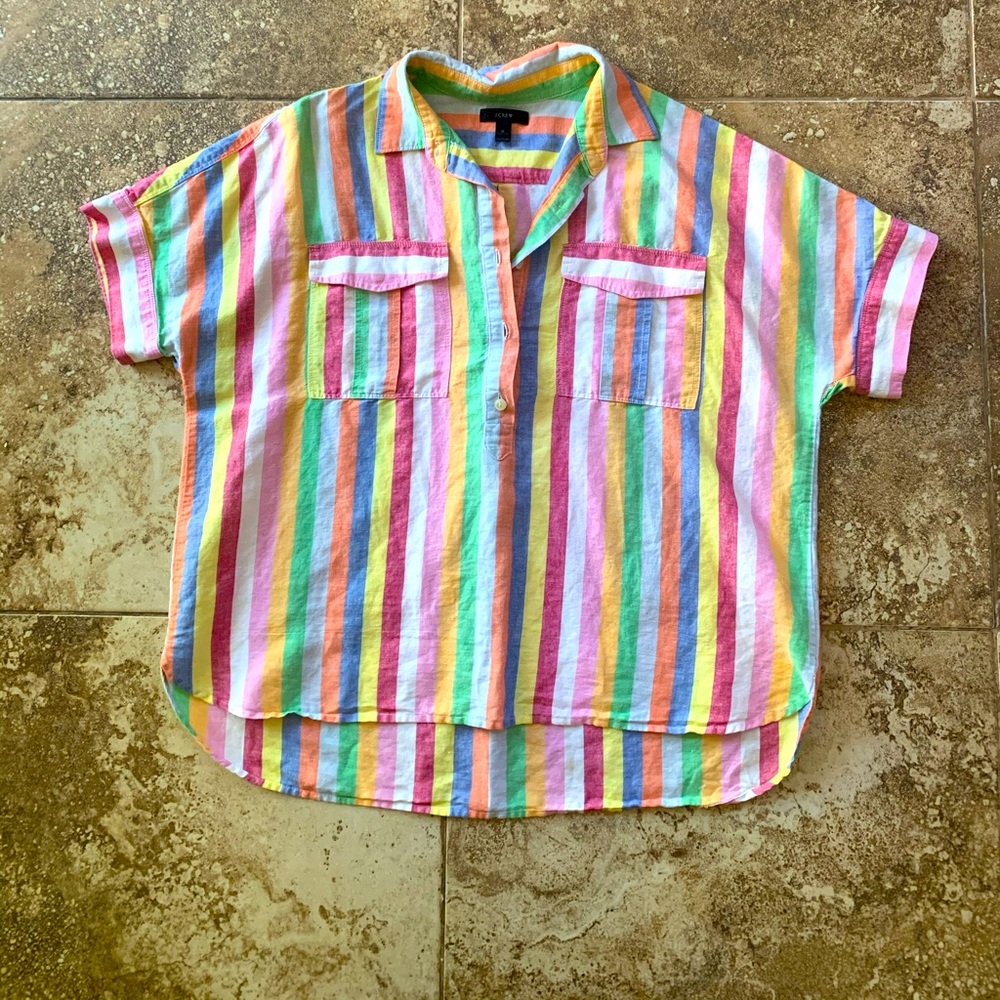 Jcrew striped top.